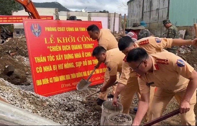 Tuổi trẻ Công an Lâm Đồng xung kích trên các mặt trận