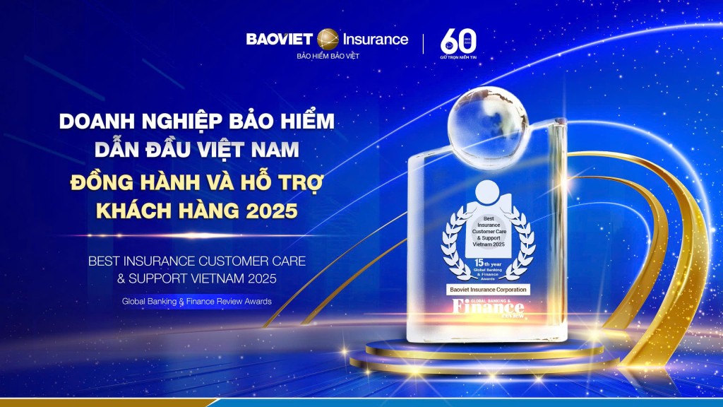 Global Banking & Finance Awards là hệ thống giải thưởng uy tín thường niên, được tổ chức bởi Global Banking & Finance Review - tạp chí tài chính hàng đầu tại London, Vương quốc Anh. Giải thưởng này đã trở thành thước đo quốc tế nhằm tôn vinh các tổ chức t