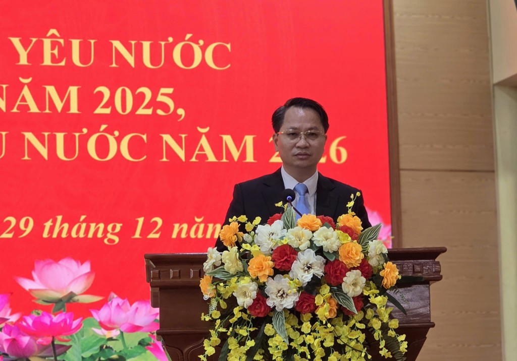 Đồng chí Bùi Mạnh Thắng, Phó Bí thư Đảng uỷ, Chủ tịch UBND xã Quảng Bị đã phát động phong trào thi đua yêu nước năm 2026 