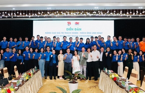 Tuổi trẻ Vietsovpetro nâng cao trách nhiệm, thích ứng linh hoạt trong bối cảnh mới