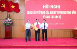 Ông Bùi Văn Nở giữ chức Chủ nhiệm Ủy ban Kiểm tra Tỉnh ủy Tây Ninh