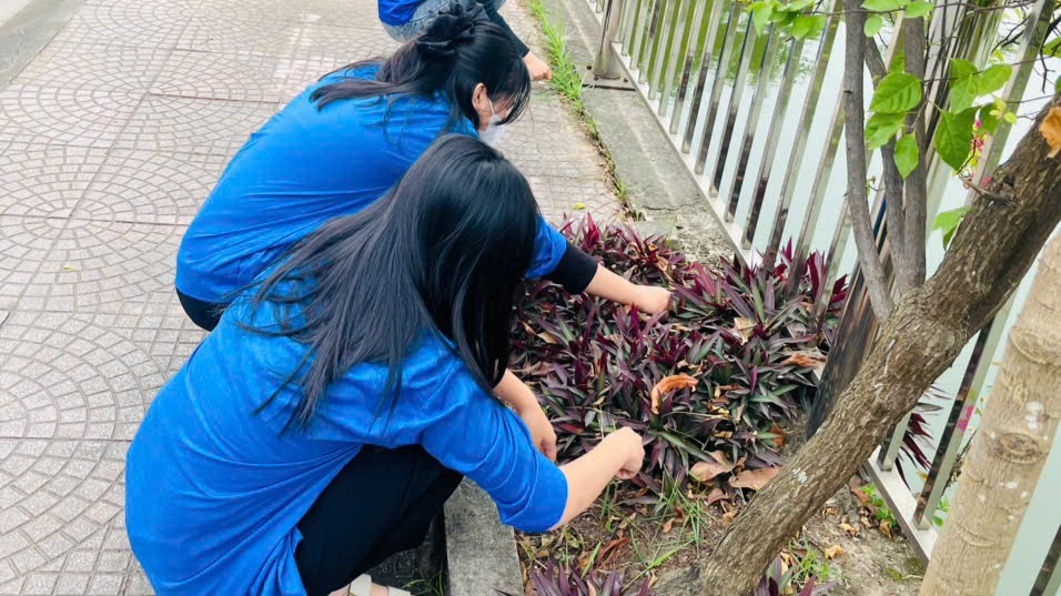 Thanh niên góp sức xây dựng chợ dân sinh giảm thiểu rác thải nhựa