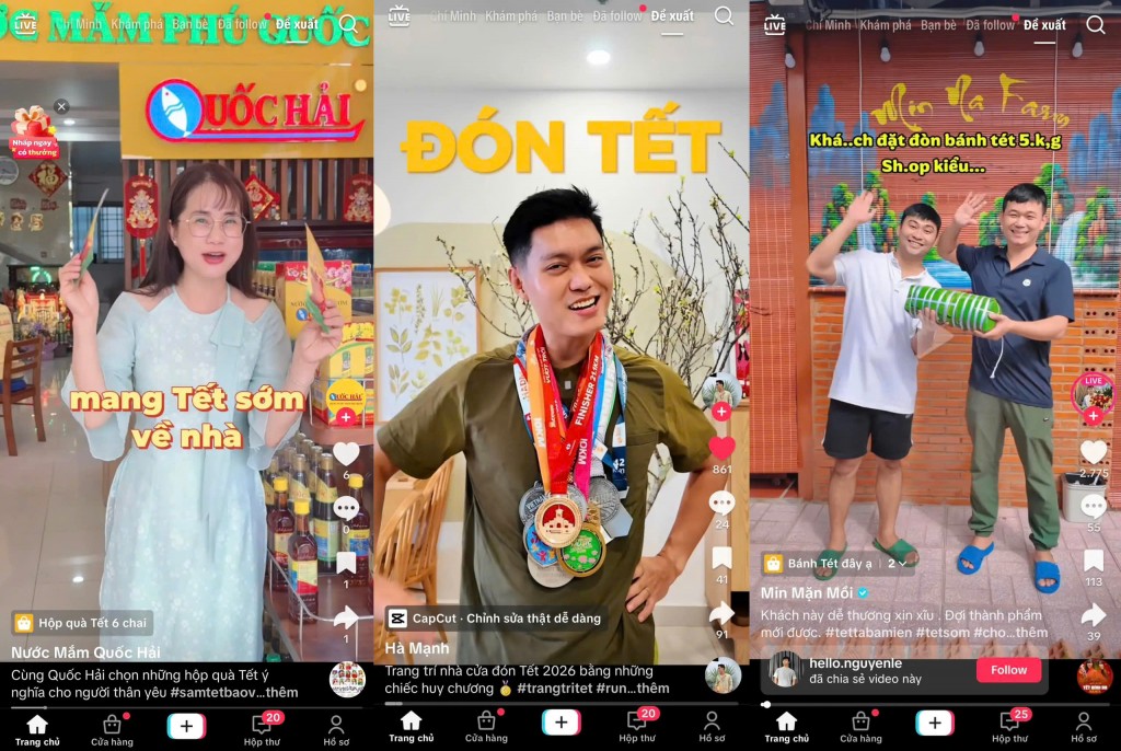 Cộng đồng mạng rủ nhau chuẩn bị Tết Sớm tưng bừng trên TikTok