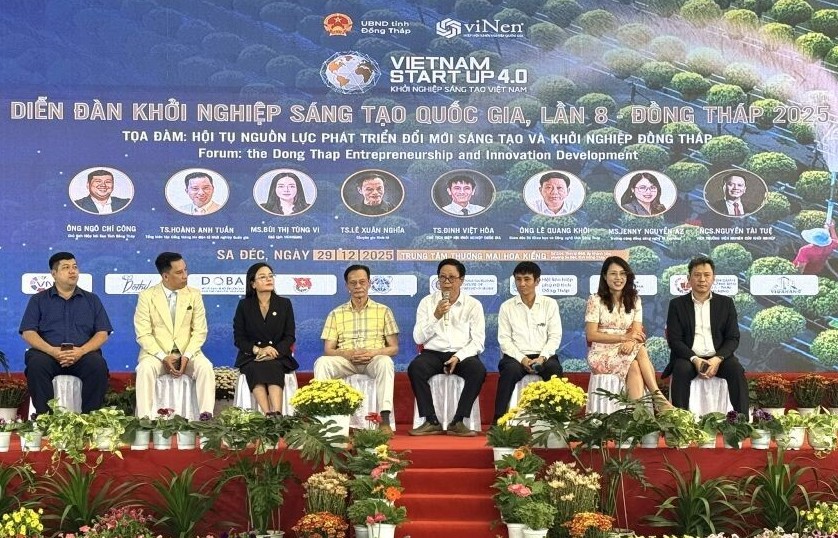 Sự kiện khởi nghiệp tại Đồng Tháp thúc đẩy đổi mới sáng tạo