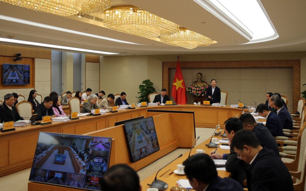 Trong lĩnh vực thủy sản, Phó Thủ tướng đặc biệt lưu ý nội dung quản lý thiết bị VMS, với nguyên tắc mỗi tàu cá chỉ có một thiết bị chính để quản lý hành trình - Ảnh: VGP/Minh Khôi