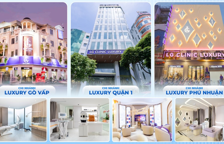 Phòng khám Da liễu LG - Chuỗi hệ thống điều trị và chăm sóc da hiện đại bậc nhất TP HCM