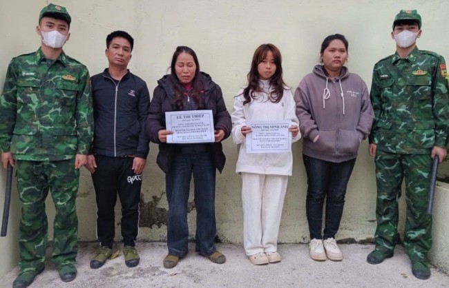 Biên phòng Lạng Sơn liên tiếp bắt giữ các đối tượng xuất, nhập cảnh trái phép