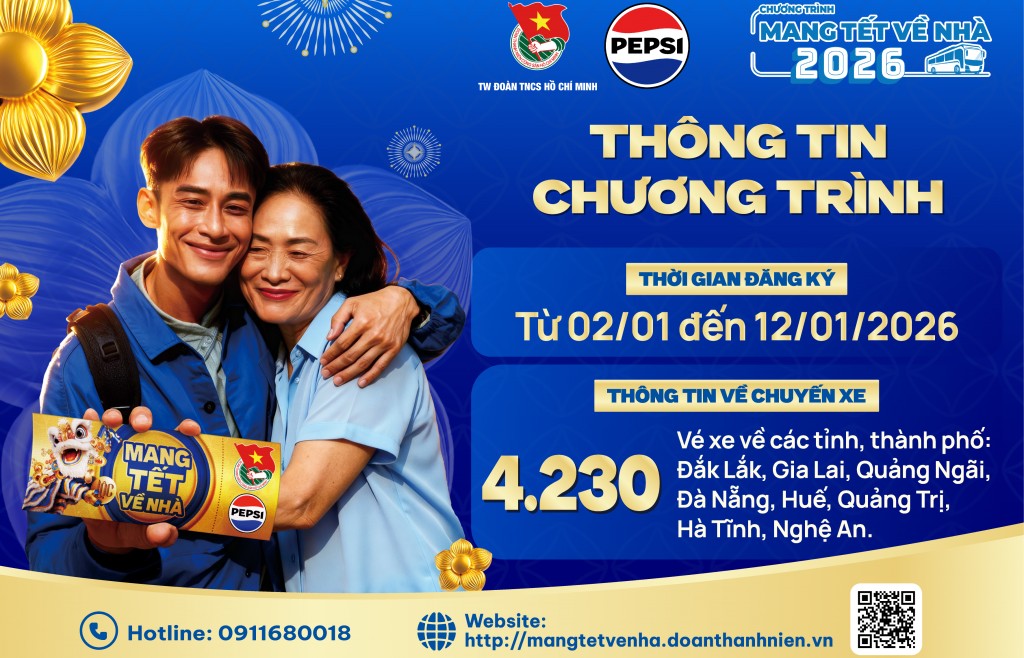 Khởi động chương trình "Mang Tết về nhà" năm 2026