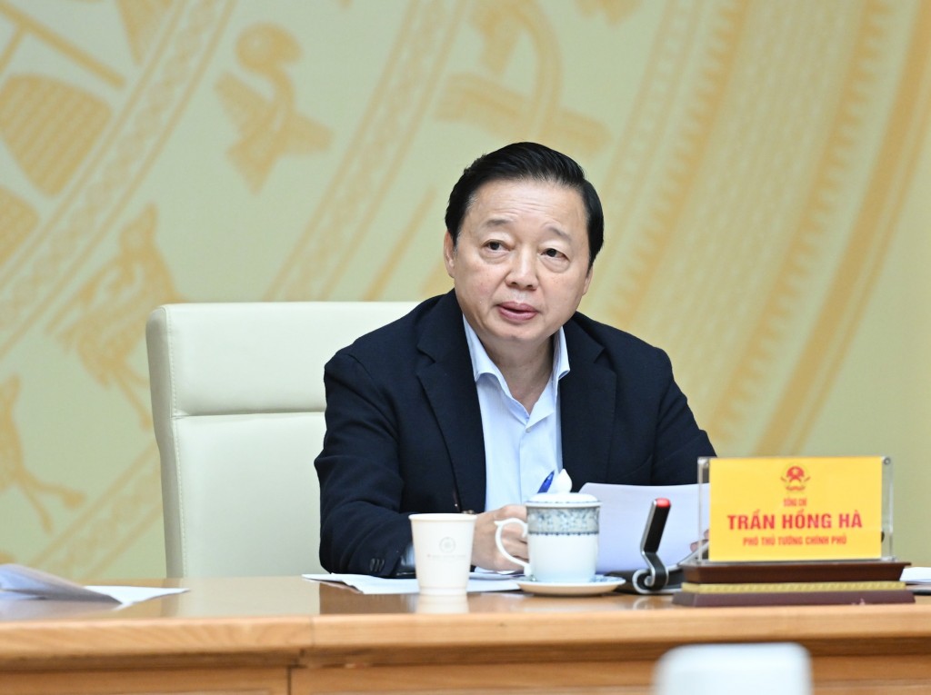 Phó Thủ tướng Chính phủ Trần Hồng Hà tham dự Hội nghị - Ảnh: VGP/Nhật Bắc