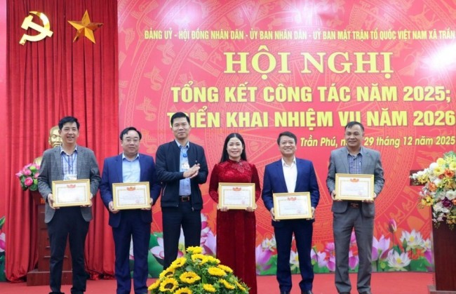 Xã Trần Phú: Năm đầu vận hành mô hình chính quyền hai cấp ghi nhận nhiều kết quả tích cực