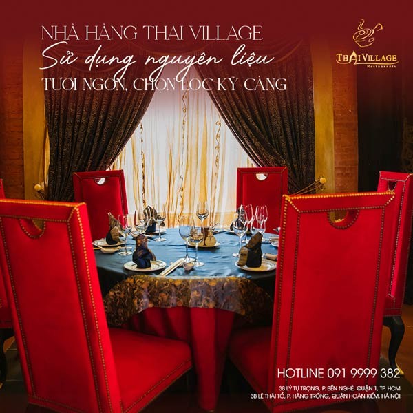 Review nhà hàng vi cá Thai Village TP HCM - Điểm đến ẩm thực cao cấp được thực khách yêu thích
