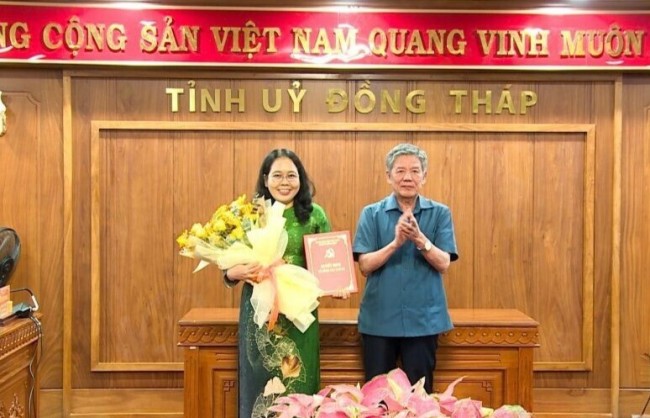 Đồng chí Nguyễn Thị Lan giữ chức Chủ nhiệm Ủy ban Kiểm tra tỉnh Đồng Tháp