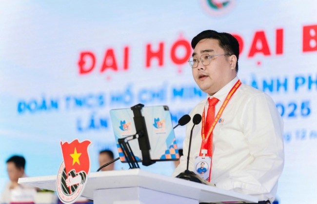 Anh Ngô Minh Hải giữ chức Bí thư Thành đoàn TP Hồ Chí Minh nhiệm kỳ 2025 - 2030