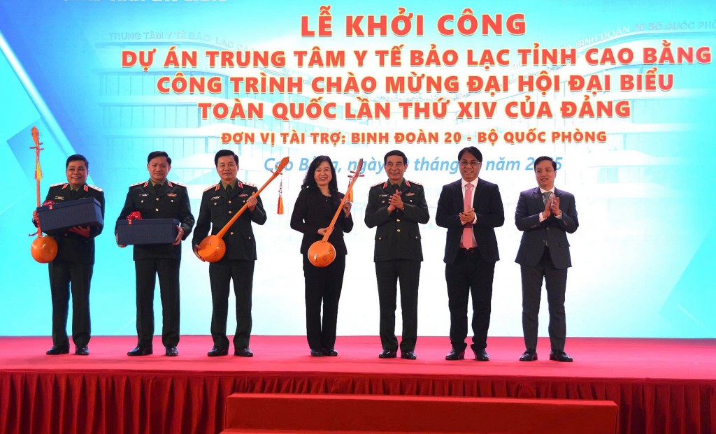 Cao Bằng: Khởi công dự án Trung tâm Y tế Bảo Lạc