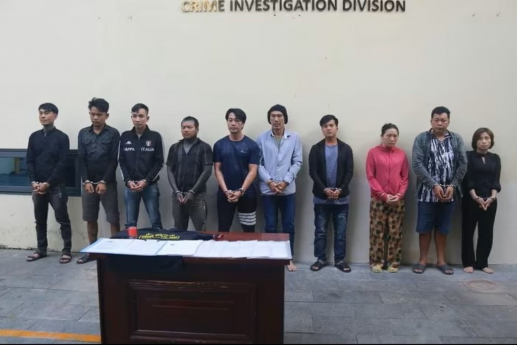 Công an TP.HCM khởi tố nhóm đòi nợ thuê núp bóng doanh nghiệp. Ảnh: CA