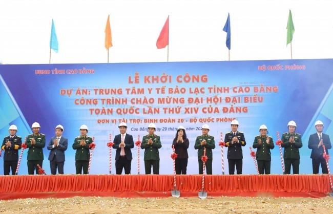 Cao Bằng: Khởi công dự án Trung tâm Y tế Bảo Lạc