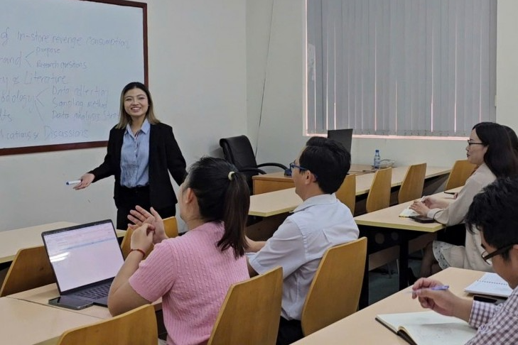 Tiến sĩ (TS) Trần Lê Phước Mai Hoàng sở hữu nhiều thành tích nghiên cứu khoa học 