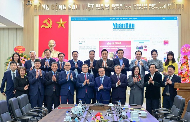 Chính thức khai trương Báo Nhân Dân điện tử tiếng Hàn Quốc