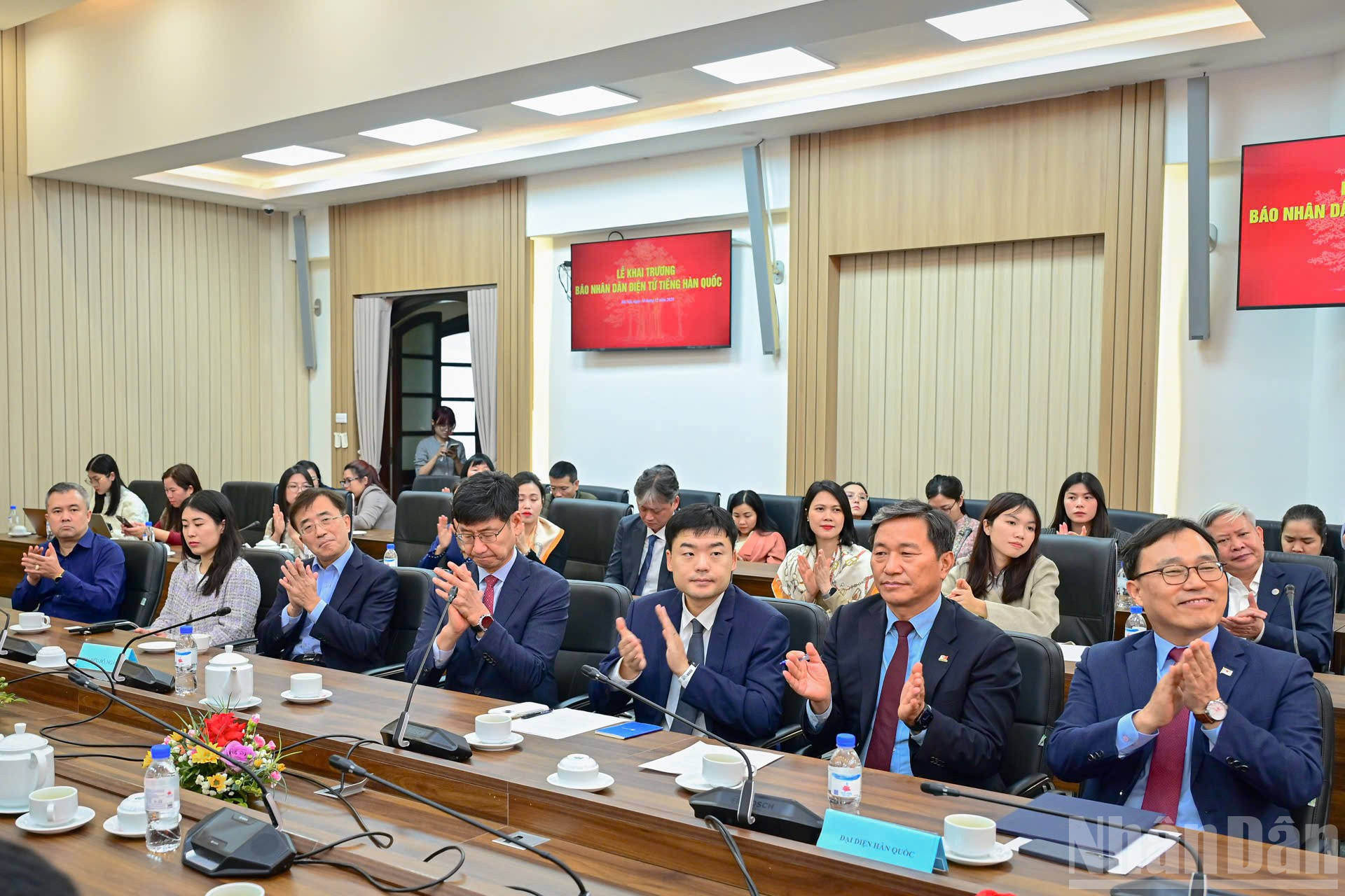 Chính thức khai trương Báo Nhân Dân điện tử tiếng Hàn Quốc