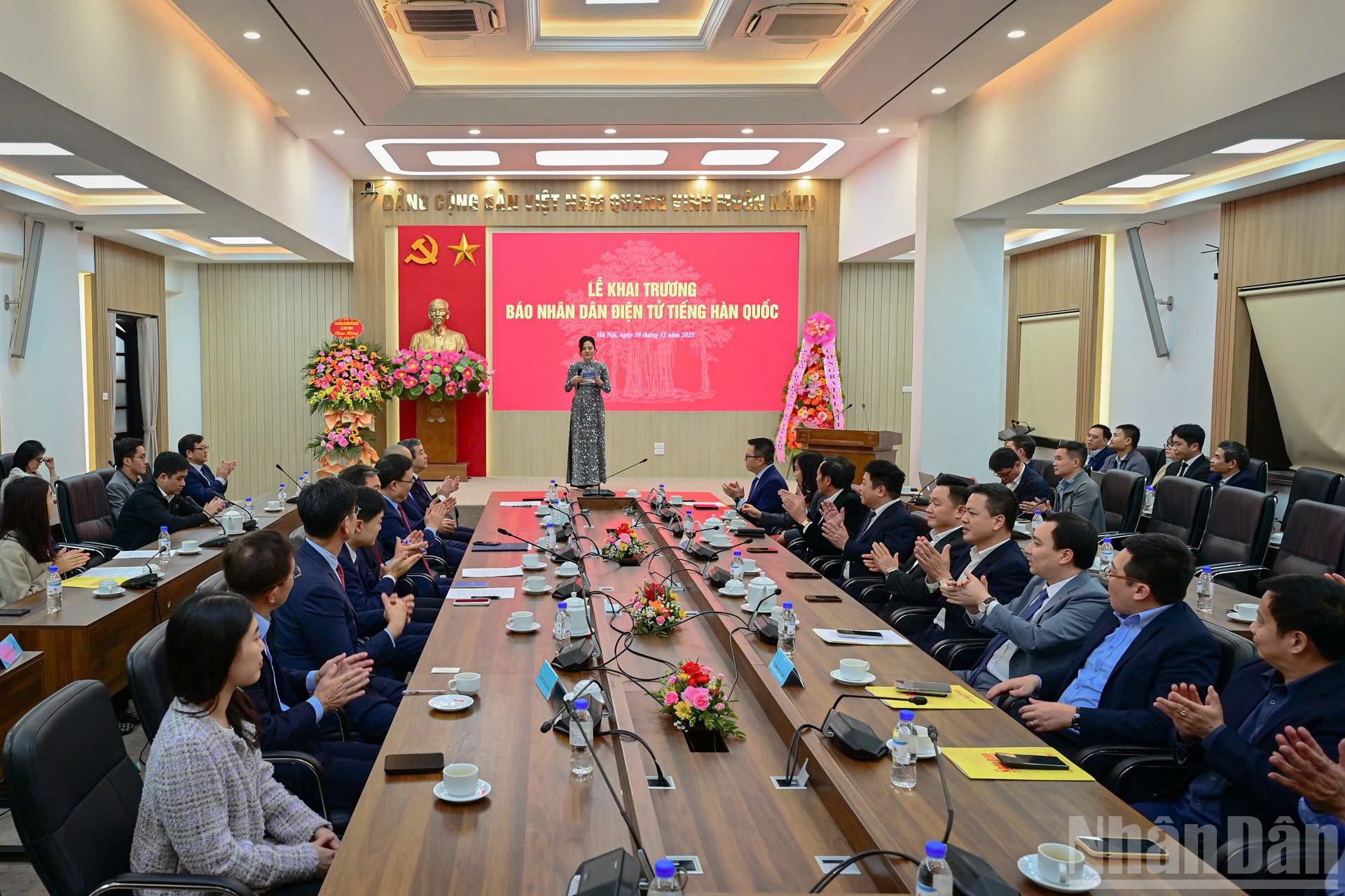 Chính thức khai trương Báo Nhân Dân điện tử tiếng Hàn Quốc