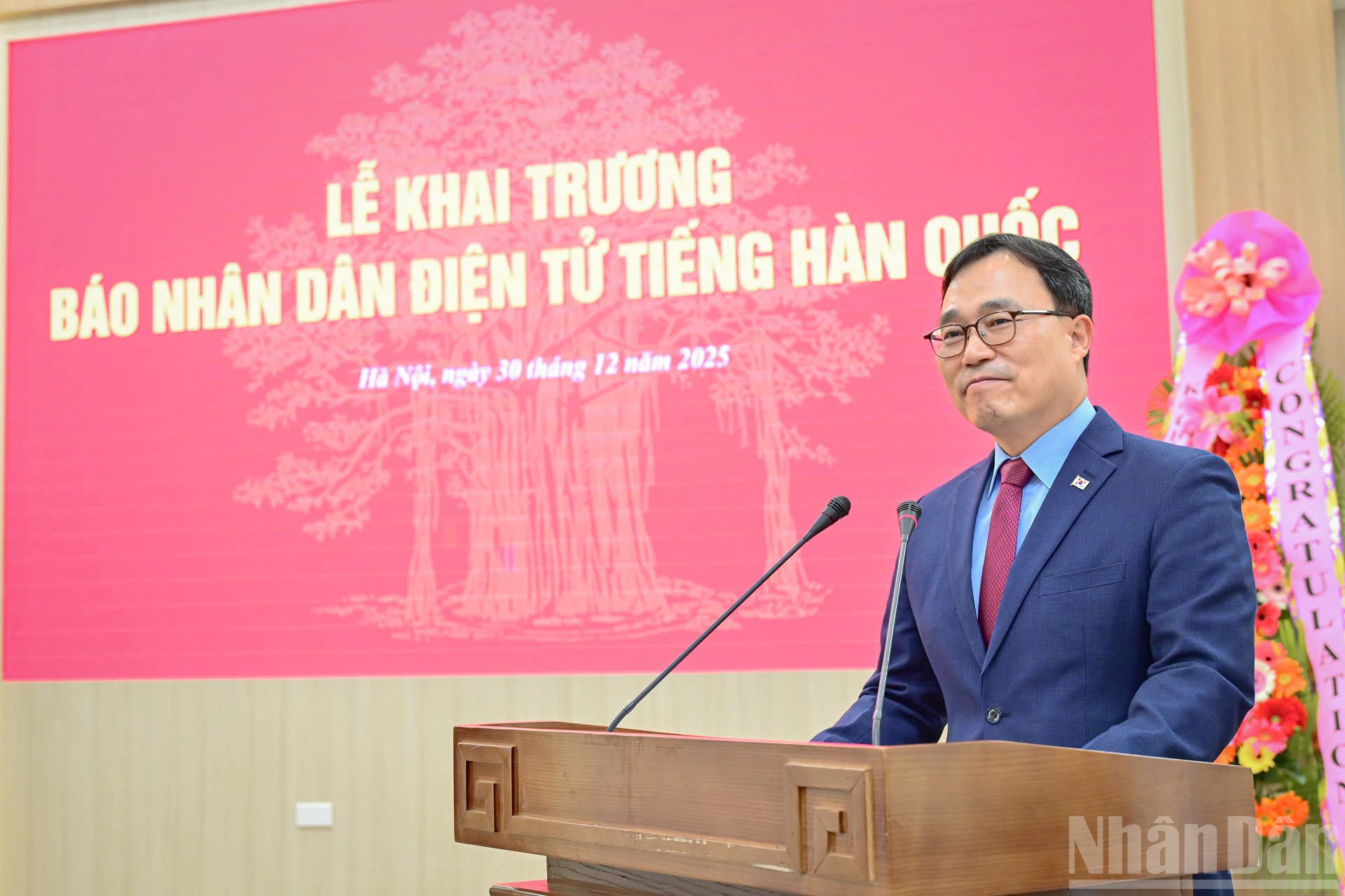 Chính thức khai trương Báo Nhân Dân điện tử tiếng Hàn Quốc