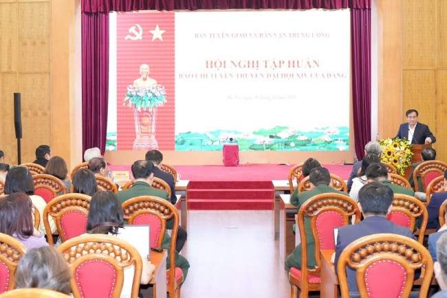 Tập trung cao độ cho nhiệm vụ tuyên truyền Đại hội XIV của Đảng