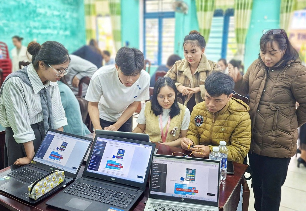 Các giáo viên được hướng dẫn thiết kế kế hoạch dạy học STEM và triển khai hiệu quả các bài dạy STEM trong thực tế Các giáo viên được hướng dẫn thiết kế kế hoạch dạy học STEM và triển khai hiệu quả các bài dạy STEM trong thực tế