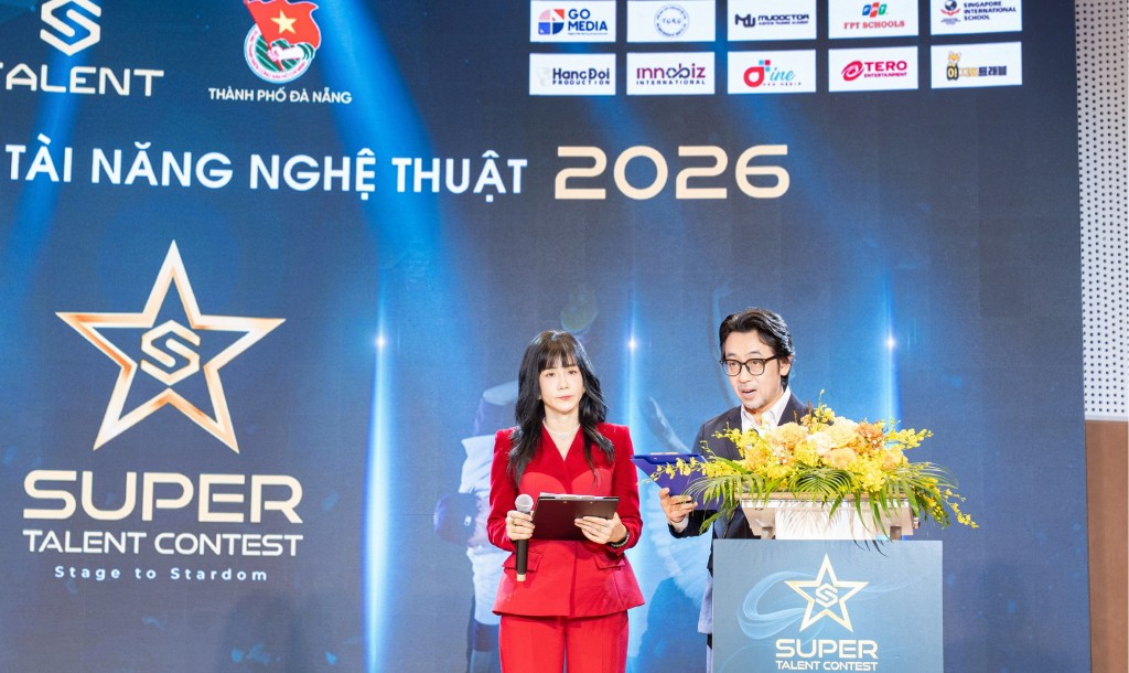 Ông Sean Chung, CEO S-Talent, Trưởng Ban tổ chức cuộc thi phát biểu tại lễ công bố (Ảnh Đ.Minh) Ông Sean Chung, CEO S-Talent, Trưởng Ban tổ chức cuộc thi phát biểu tại lễ công bố (Ảnh Đ.Minh)