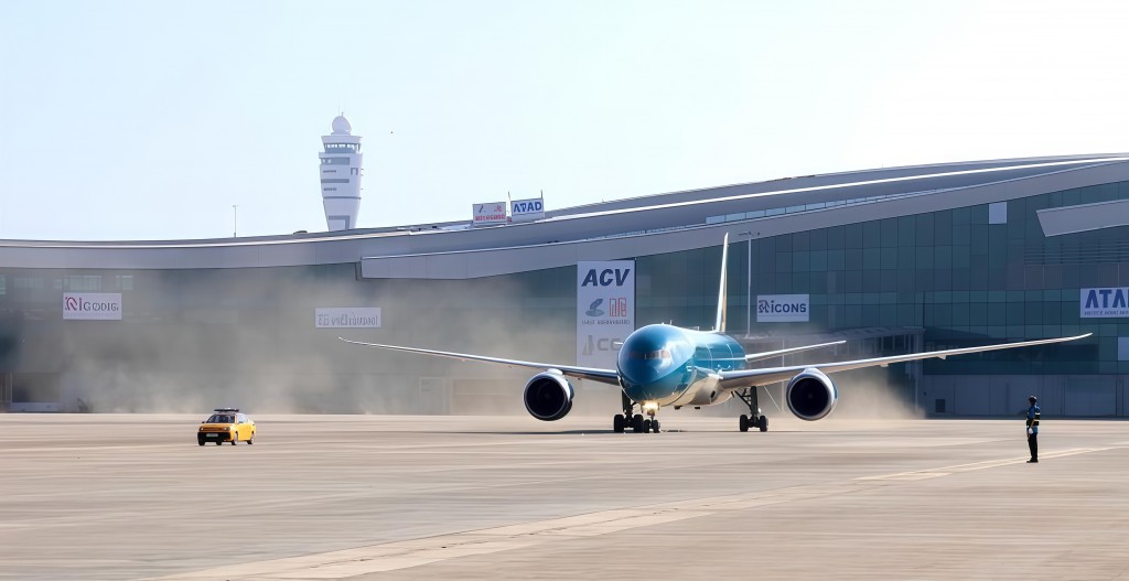 Cảng hàng không quốc tế Long Thành đón chuyến bay đầu tiên vào ngày 19/12/2025