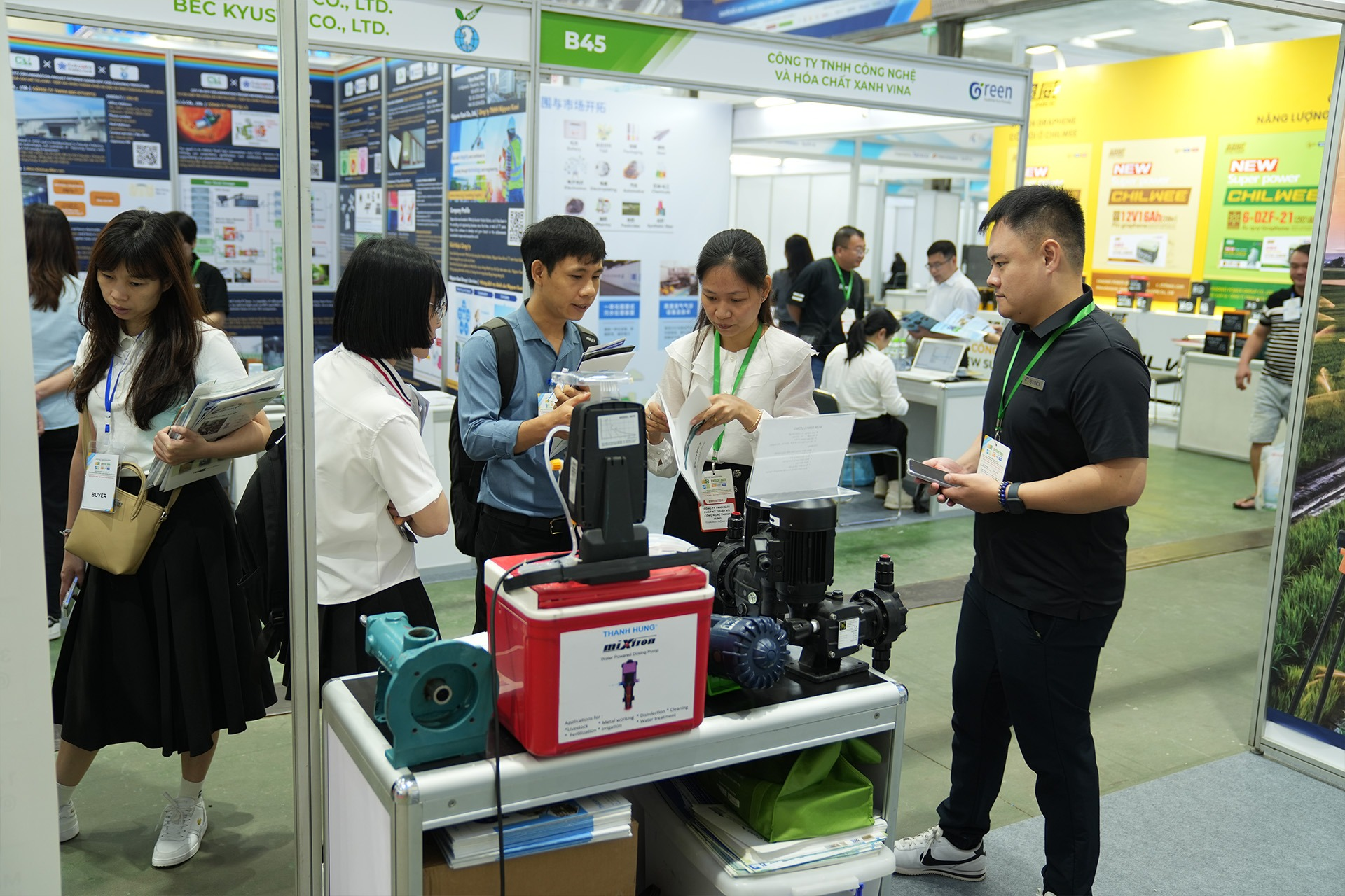 Triển lãm Entech Hanoi 2025 đã được tổ chức thành công với trên 500 cuộc kết nối, tổng giá trị đàm phán thương mại, chuyển giao công nghệ đạt 23,3 triệu USD Triển lãm Entech Hanoi 2025 đã được tổ chức thành công với trên 500 cuộc kết nối, tổng giá trị đàm phán thương mại, chuyển giao công nghệ đạt 23,3 triệu USD