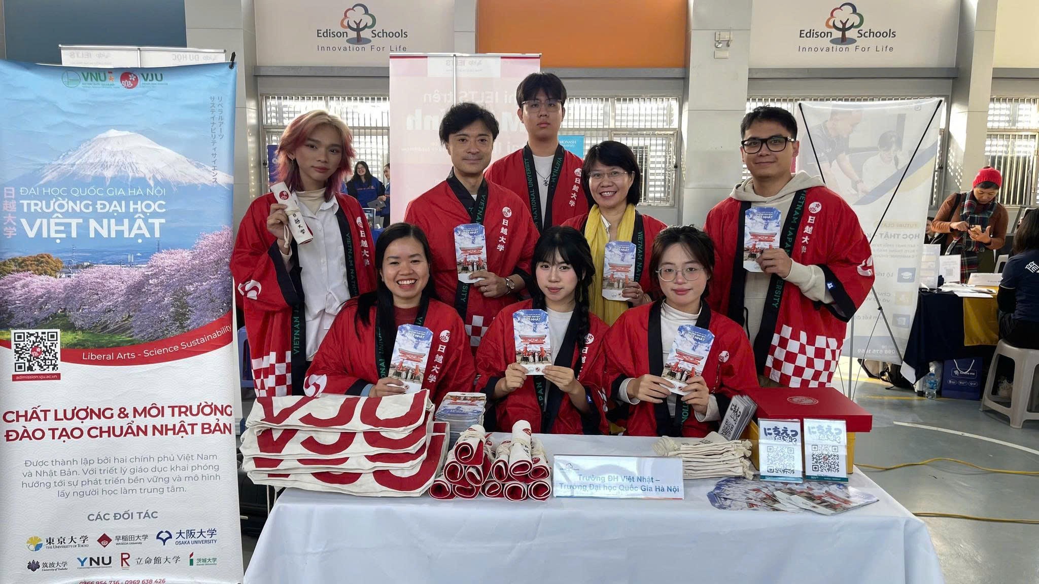 Trường Đại học Việt Nhật giữ ổn định 6 phương thức xét tuyển