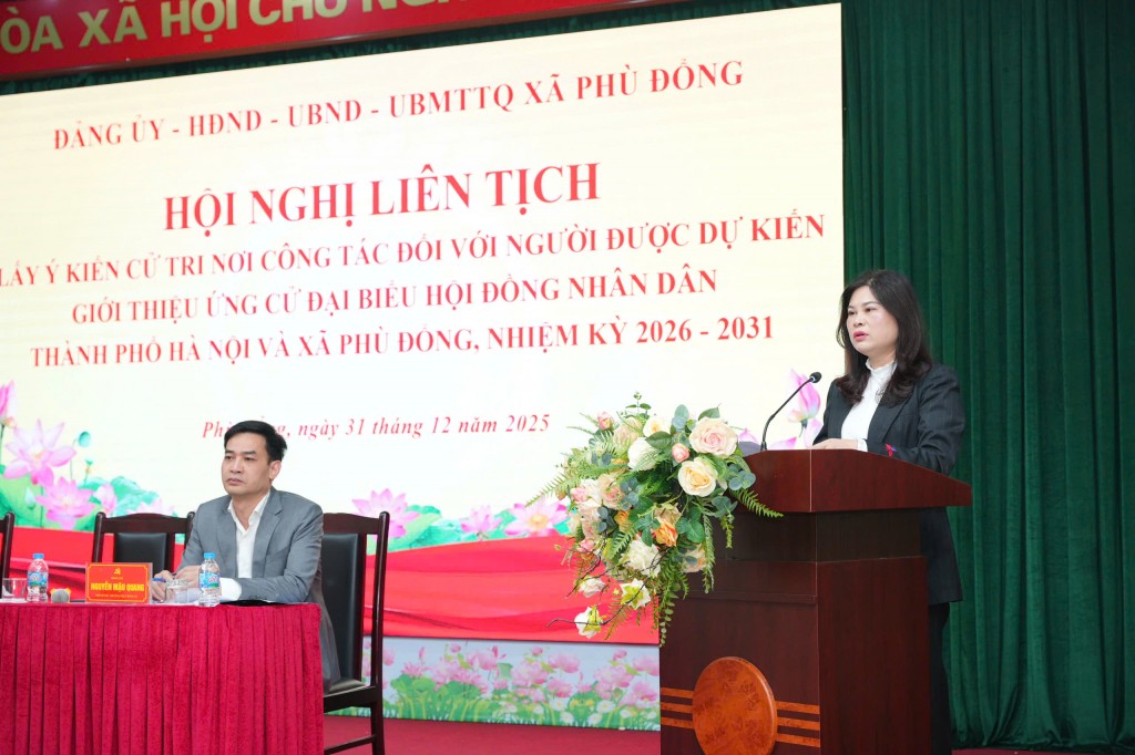 Lấy ý kiến cử tri đối với người dự kiến giới thiệu ứng cử Đại biểu HĐND các cấp