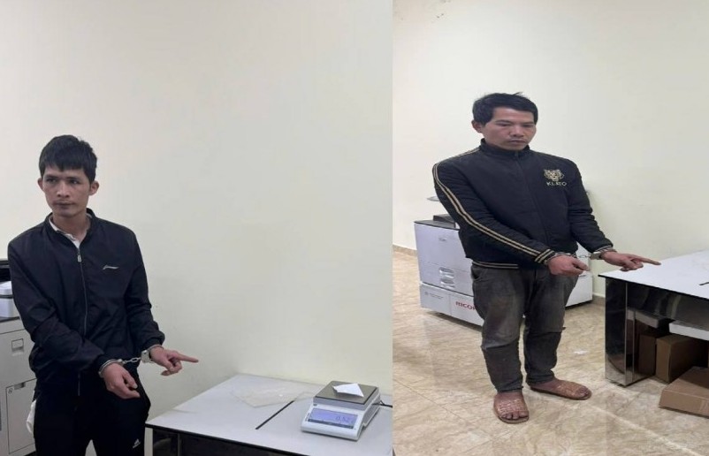 Trùng Khánh (Cao Bằng): Bắt giữ 2 đối tượng liên quan đến ma túy