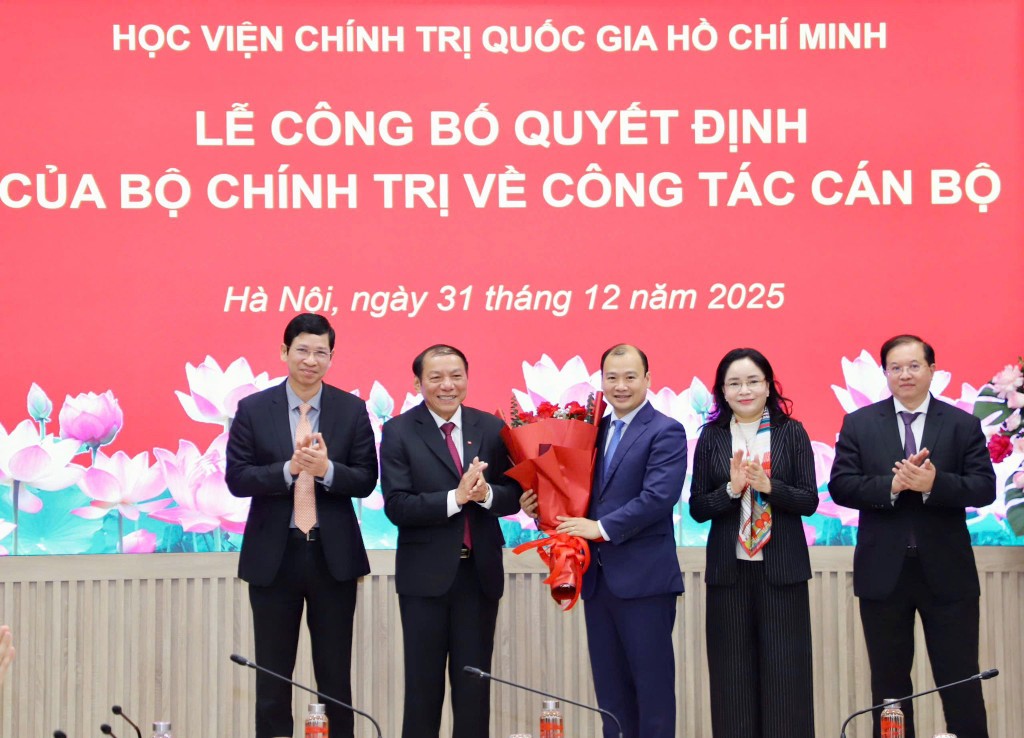 Ông Lê Hải Bình làm Phó Giám đốc Học viện Chính trị quốc gia Hồ Chí Minh