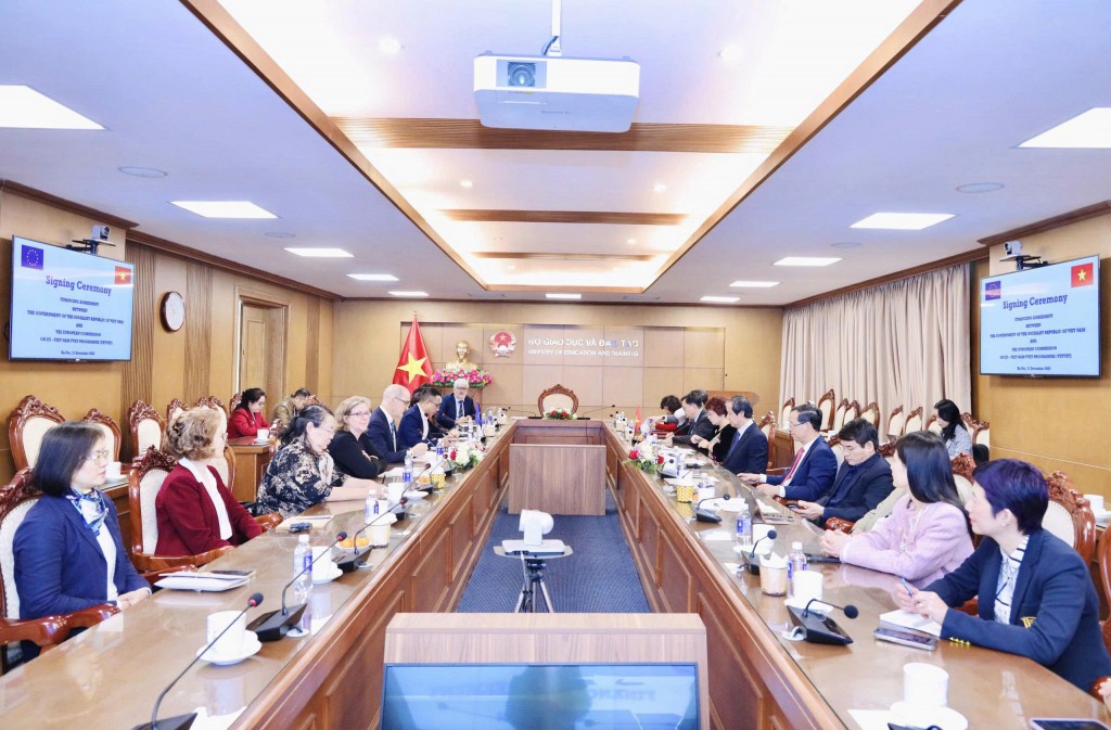 Việt Nam - EU ký hiệp định hơn 50 triệu EUR phát triển giáo dục nghề nghiệp