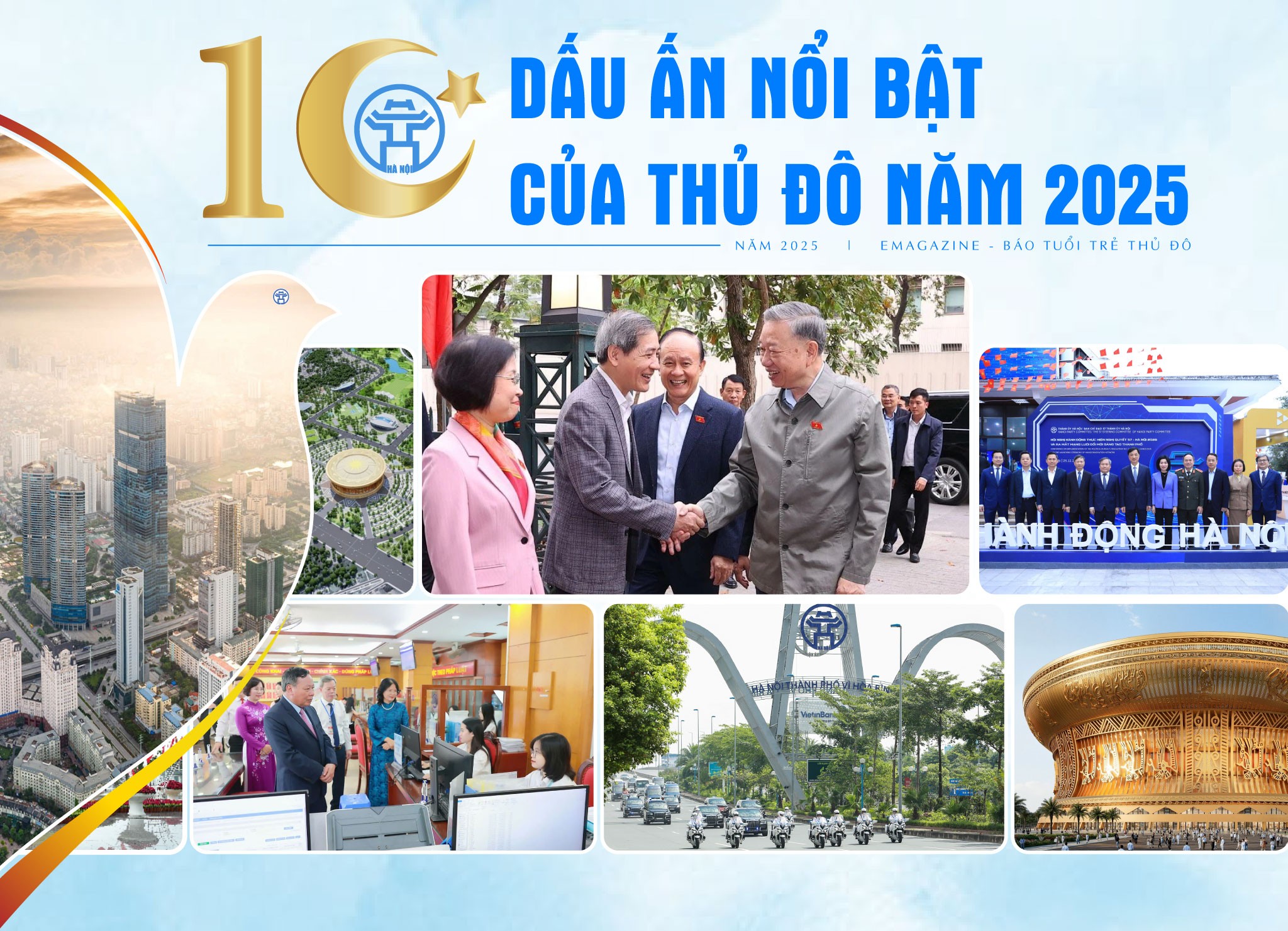 10 dấu ấn nổi bật của Thủ đô Hà Nội năm 2025
