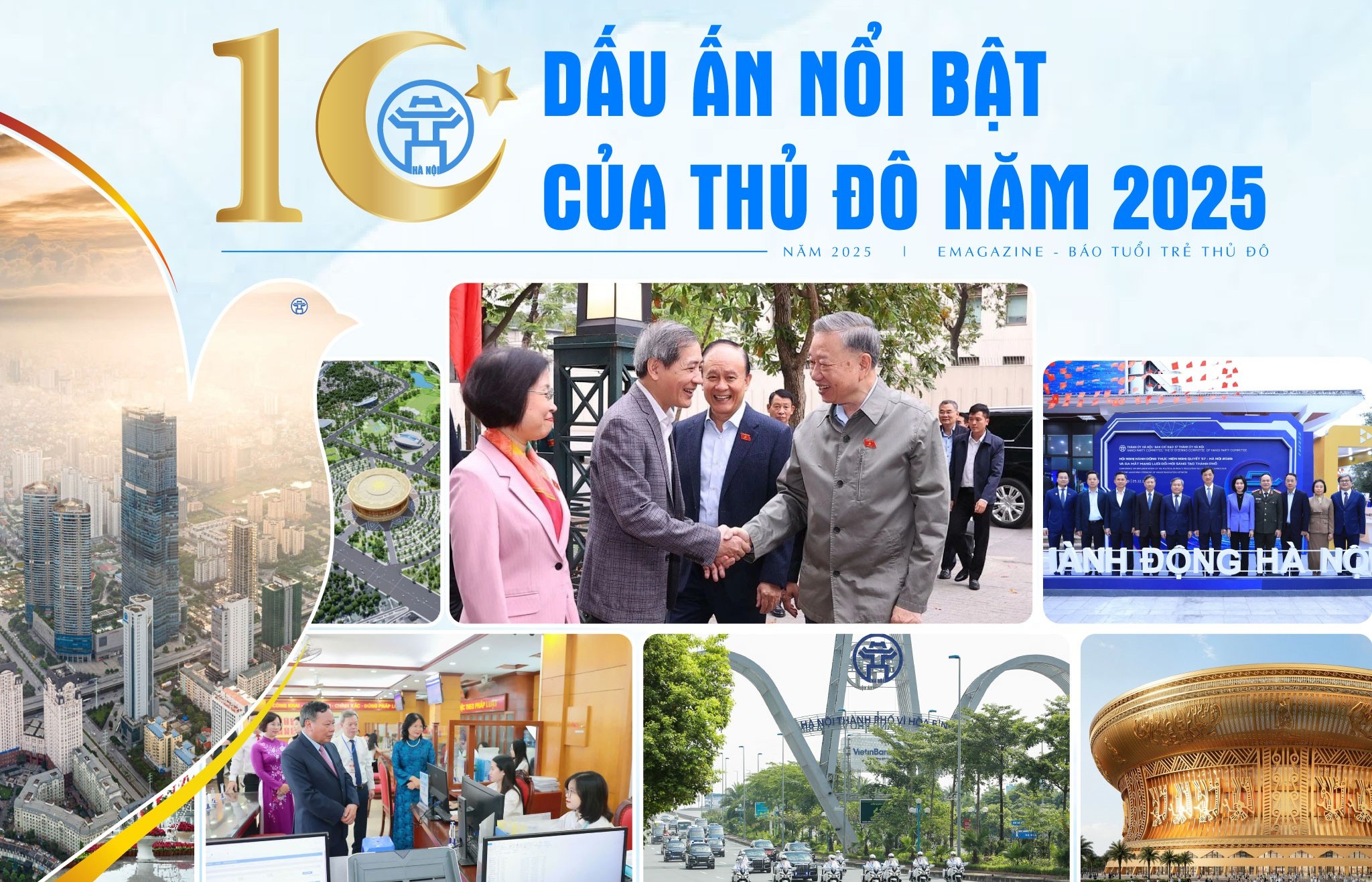10 dấu ấn nổi bật của Thủ đô Hà Nội năm 2025