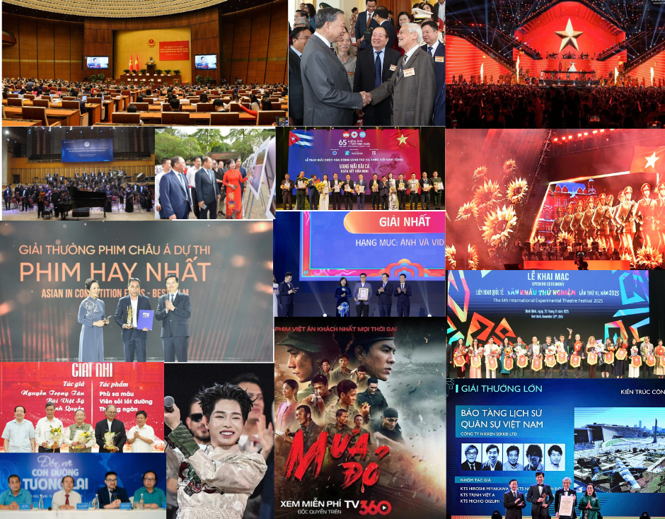 15 sự kiện văn học - nghệ thuật tiêu biểu năm 2025