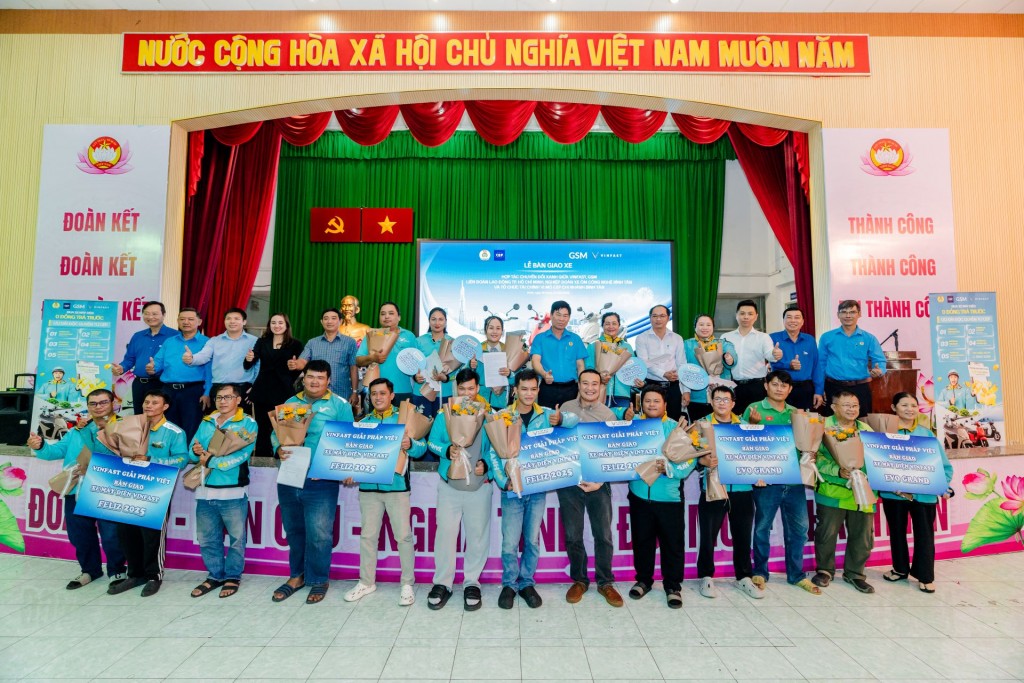 VinFast hợp tác CEP hỗ trợ tài xế xe ôm tại Thành phố Hồ Chí Minh mua xe máy điện trả góp lãi suất 0%