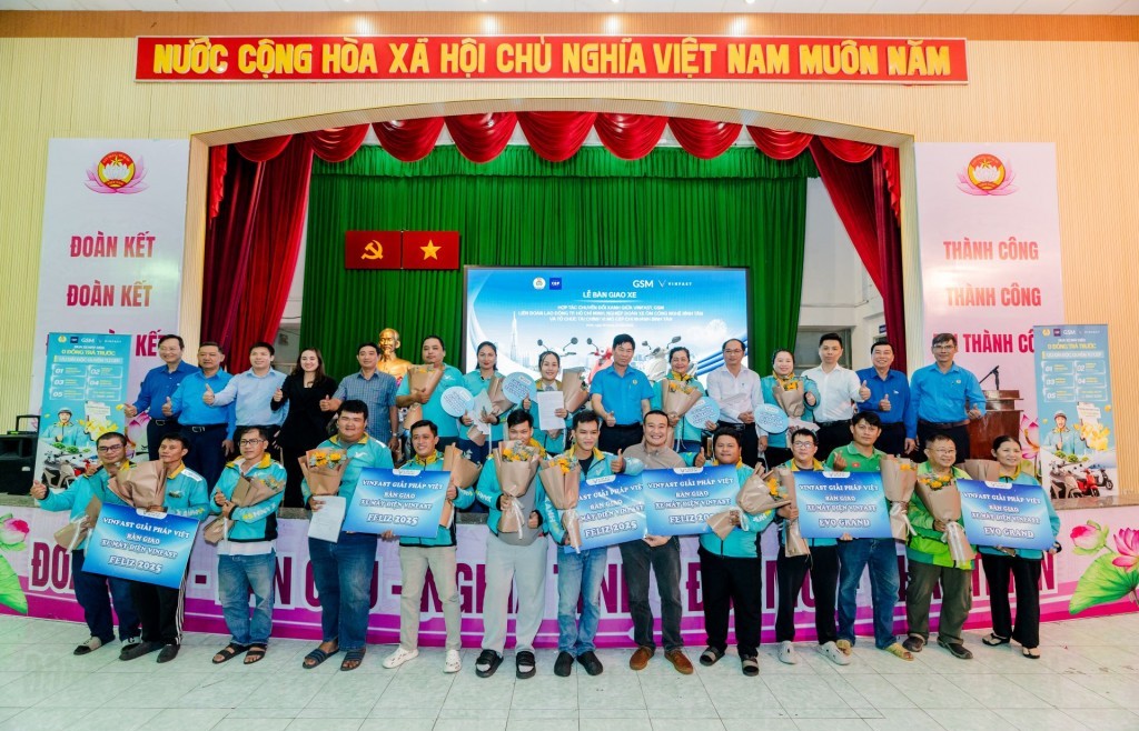 VinFast hợp tác CEP hỗ trợ tài xế xe ôm tại Thành phố Hồ Chí Minh mua xe máy điện trả góp lãi suất 0%