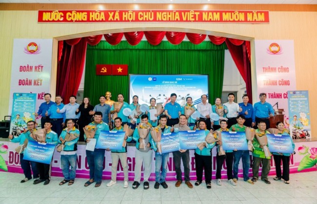 VinFast hợp tác CEP hỗ trợ tài xế xe ôm tại Thành phố Hồ Chí Minh mua xe máy điện trả góp lãi suất 0%