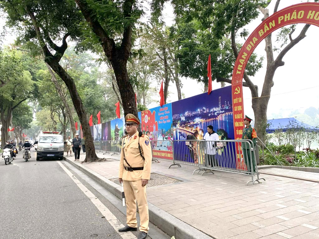 Bảo đảm an ninh, an toàn phục vụ Nhân dân chào đón năm mới