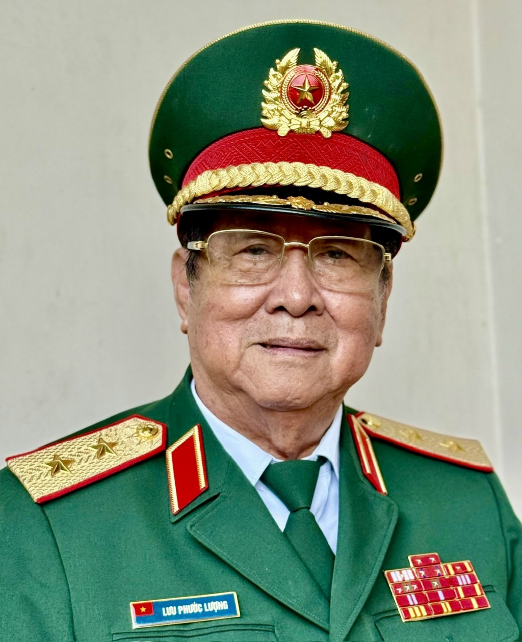 Trung tướng, Anh hùng Lực lượng vũ trang Nhân dân Lưu Phước Lượng - nguyên Phó Trưởng Ban chỉ đạo Tây Nam Bộ, nguyên Phó Tư lệnh Chính trị Quân khu 9