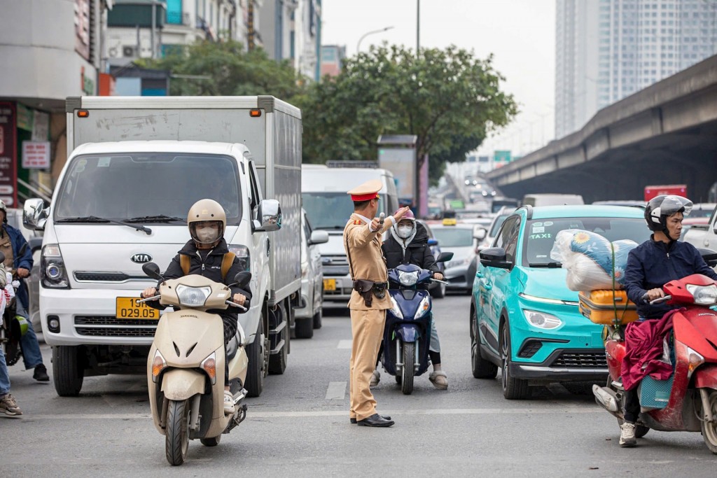 Giao thông thông suốt, tai nạn giảm sâu trong kỳ nghỉ Tết Dương lịch Giao thông thông suốt, tai nạn giảm sâu trong kỳ nghỉ Tết Dương lịch