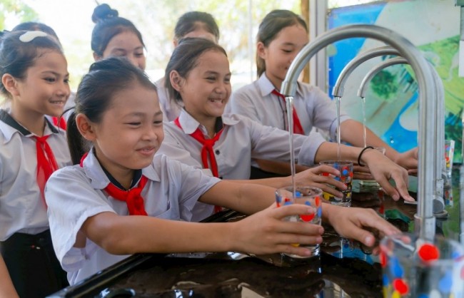 Đà Nẵng: Mang nước sạch đến điểm trường vùng cao