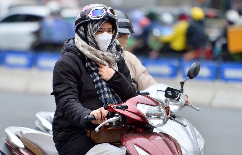 Hà Nội nhiệt độ thấp nhất 15-17 độ C