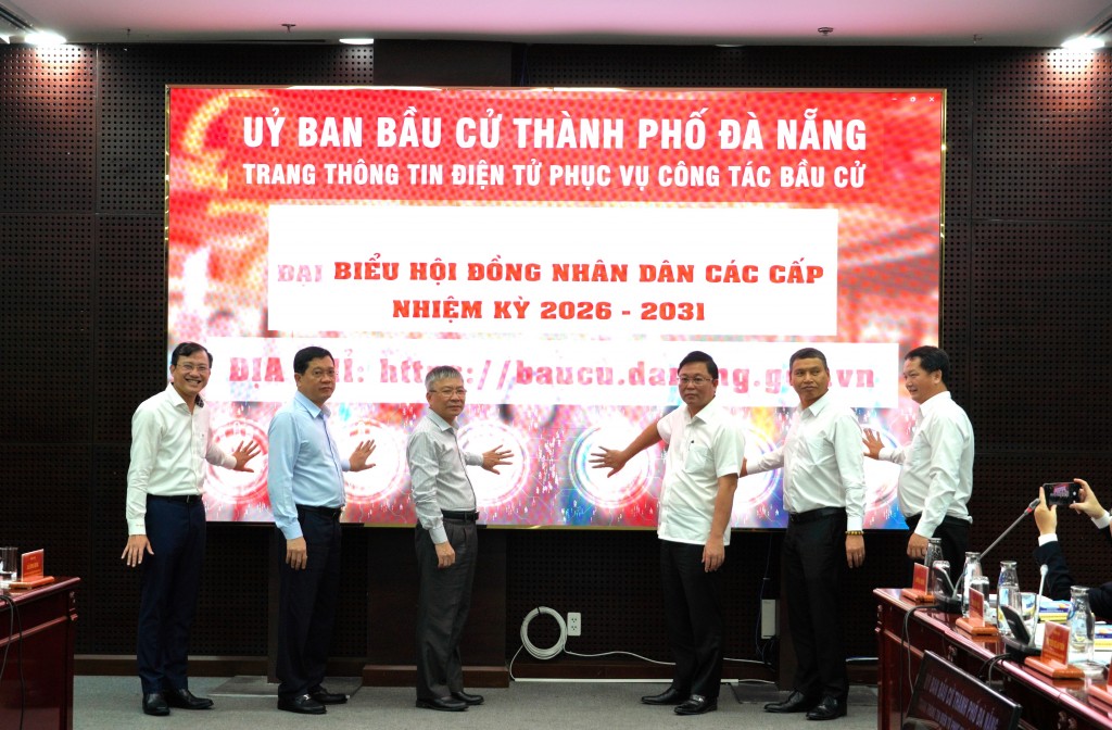 Ra mắt Trang tin điện tử của Ủy ban bầu cử thành phố Đà Nẵng