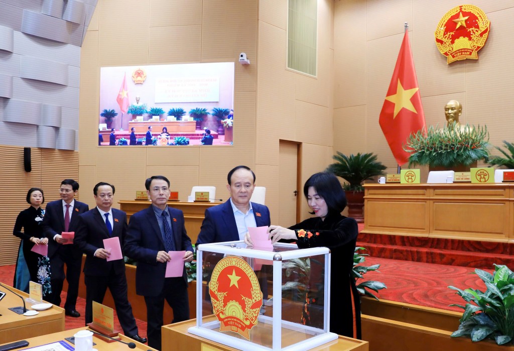 Kiện toàn Trưởng ban của HĐND TP Hà Nội khoá XVI