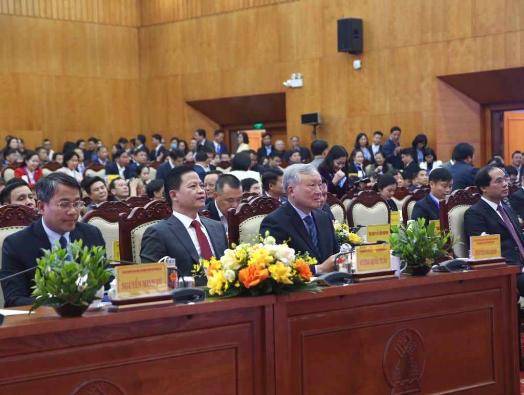 Phó Thủ tướng Thường trực Chính phủ Nguyễn Hòa Bình dự Hội nghị Xúc tiến đầu tư Tỉnh Thái Nguyên năm 2026 - Ảnh: VGP/Nguyễn Hoàng