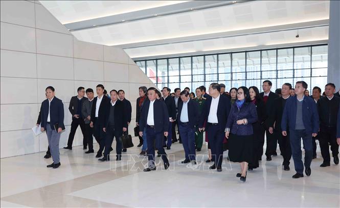 Kiểm tra toàn diện công tác chuẩn bị Đại hội XIV của Đảng Chú thích ảnh